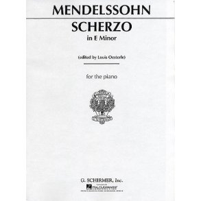 Felix Mendelssohn: Scherzo In E Minor Op.16 No.2