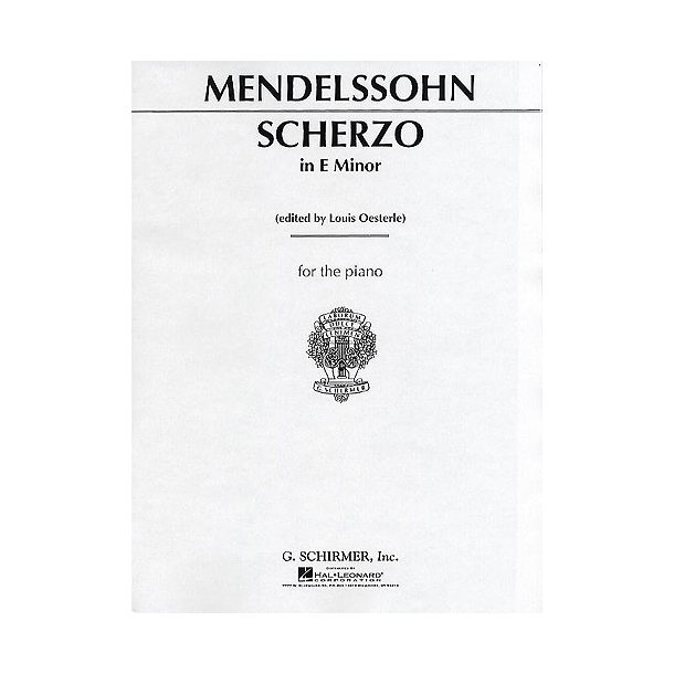 Felix Mendelssohn: Scherzo In E Minor Op.16 No.2
