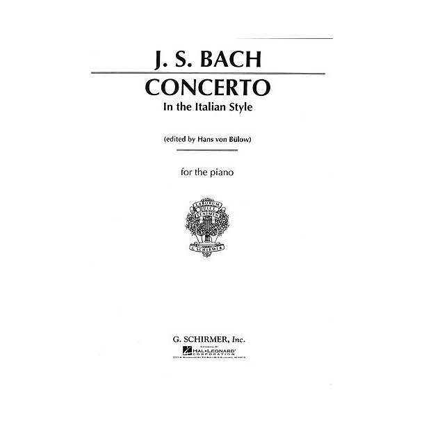 J.S. Bach: Concerto In The Italian Style