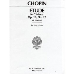 Frederic Chopin: Etude In C Minor Op.10 No.12