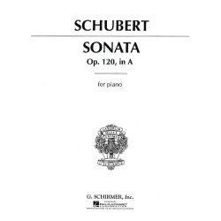 Franz Schubert: Piano Sonata In A Op.120