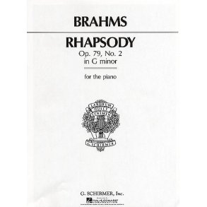 Johannes Brahms: Rhapsody In G Minor Op.79 No.2