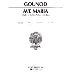 Charles Gounod: Ave Maria In G (High Voice)