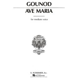 Charles Gounod: Ave Maria In F (Medium Voice/Cello)