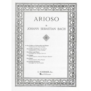 J.S. Bach: Arioso (Violin(Cello)/Piano)