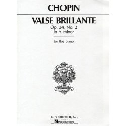 Frederic Chopin: Valse Brillante In A Minor Op.34 No.2