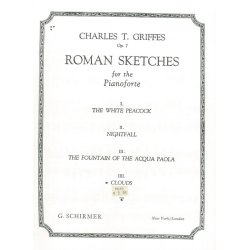Charles T. Griffes: The White Peacock Op.7 (From 'Roman Sketches')- Piano Solo