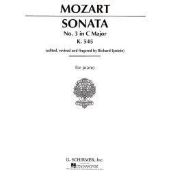 W.A. Mozart: Piano Sonata No.15 In C Major K.545