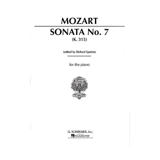 W.A. Mozart: Piano Sonata No.7 In B Flat K.333