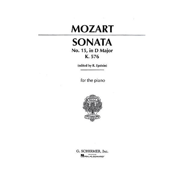 W.A. Mozart: Piano Sonata No.16 In D Major K.576