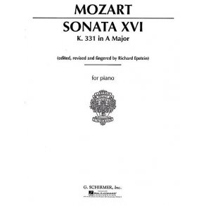 W.A. Mozart: Piano Sonata No.16 In A Major 'Alla Turca' K.331