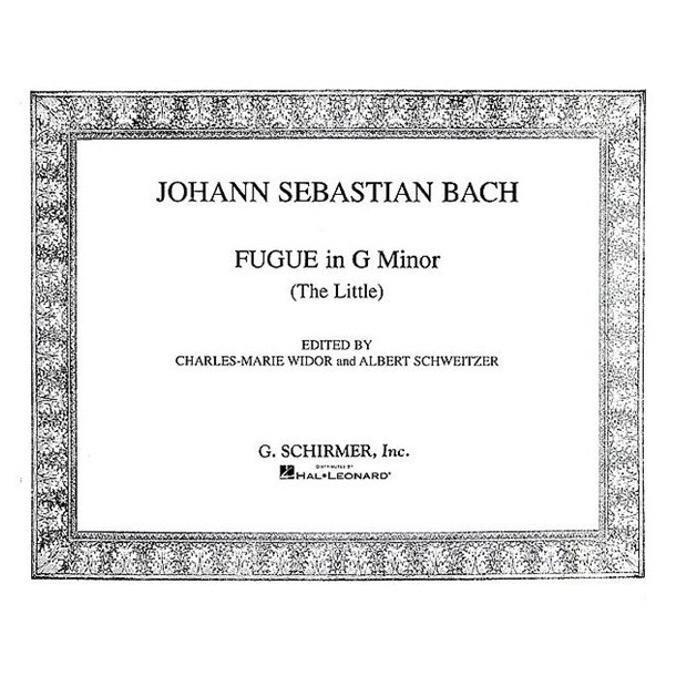 J.S. Bach: Little Fugue In G Minor For Organ