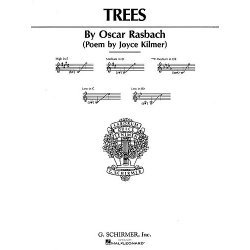 Oscar Rasbach: Trees (Medium-Low Voice)