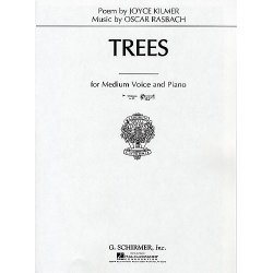 Oscar Rasbach: Trees (Medium High Voice)