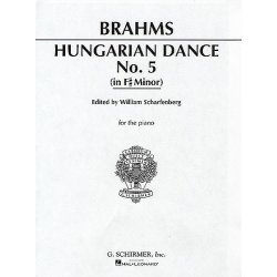 Johannes Brahms: Hungarian Dance No.5 In F Sharp Minor (Piano Solo)