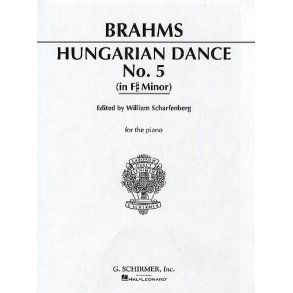 Johannes Brahms: Hungarian Dance No.5 In F Sharp Minor (Piano Solo)