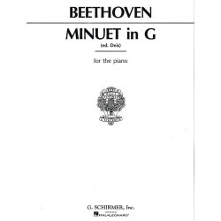 Ludwig Van Beethoven: Minuet In G (Piano)
