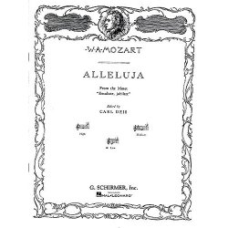 W.A. Mozart: Alleluia From Exsultate Jubilate (Low Voice)