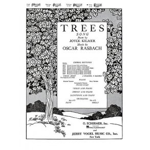 Oscar Rasbach: Trees (Low Voice)
