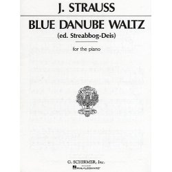 Johann Strauss II: Blue Danube Waltz (Piano)