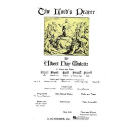 Albert Hay Malotte: The Lord's Prayer - Medium High Voice (Piano Accompaniment)