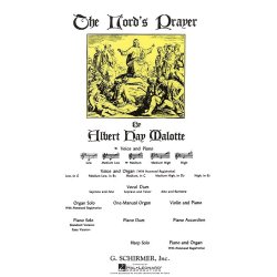 Albert Hay Malotte: The Lord's Prayer - Medium Low Voice