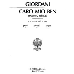 Giuseppe Giordani: Caro Mio Ben (Low Voice)
