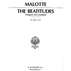 Albert Hay Malotte: The Beatitudes (High Voice)