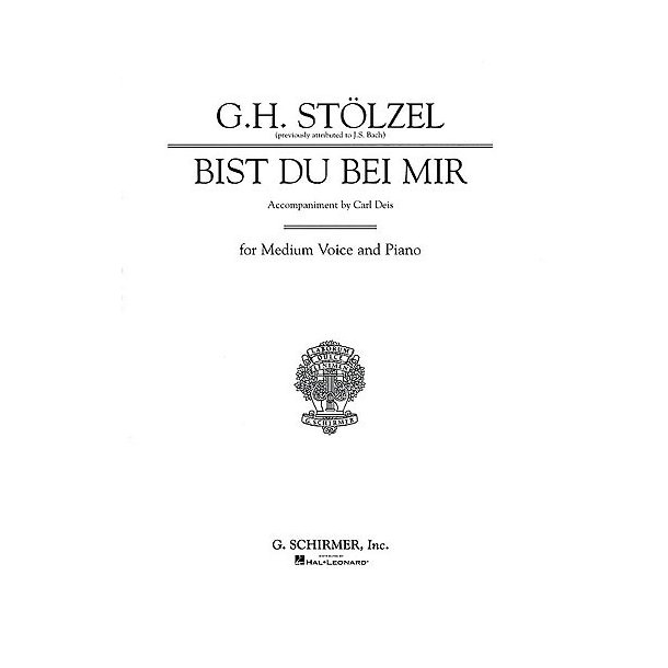 J.S. Bach: Bist Du Bei Mir (Medium)
