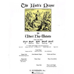 Alfred Hay Malotte: The Lord's Prayer - Medium Voice (In C With Organ)