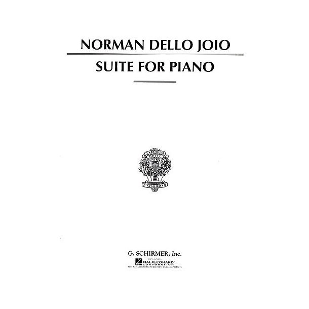 Norman Dello Joio: Suite For Piano