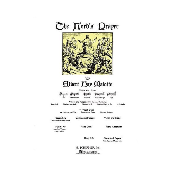 Albert Hay Malotte: The Lord's Prayer (Soprano/Alto Duet)