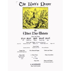 Albert Hay Malotte: The Lord's Prayer (Piano Duet)
