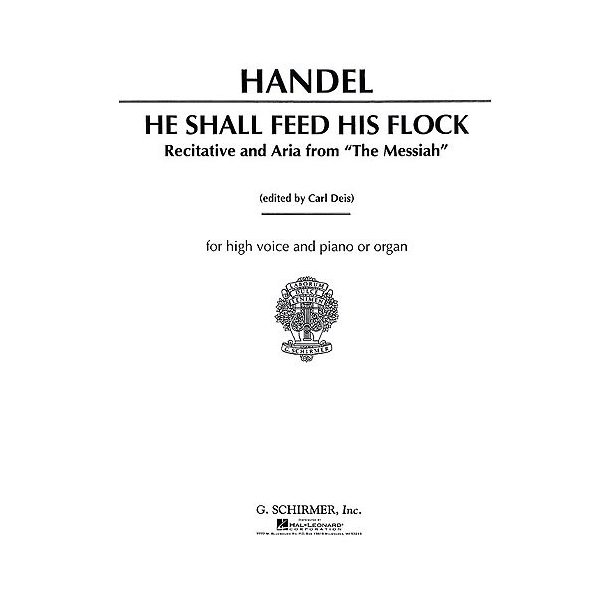G.F. Handel: He Shall Feed His Flock (Messiah)- High Voice