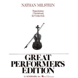 Nathan Milstein: Paganiniana For Violin