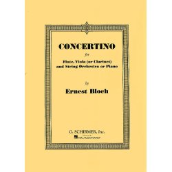Ernest Bloch: Concertino