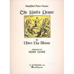 Albert Hay Malotte: Lord's Prayer (Intermediate Piano Solo)