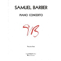 Samuel Barber: Concerto For Piano Op.38 (2 Piano Score)