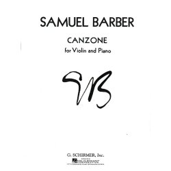 Samuel Barber: Canzone Op. 38 (Violin)
