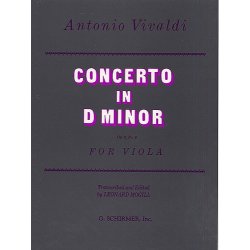 Antonio Vivaldi: Concerto In D Minor for Viola (Op.3 No.6)