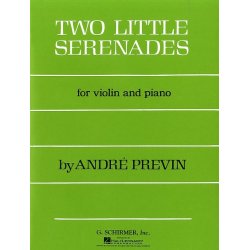 Andre Previn: Two Little Serenades For Violin And Piano