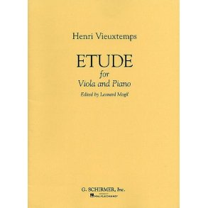 Henri Vieuxtemps: Etude For Viola And Piano