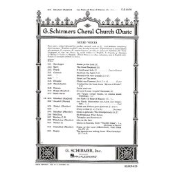 Franz Schubert: Ave Maria (SATB)