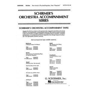 Johannes Brahms: How Lovely Are Thy Dwellings (Schirmer Edition)