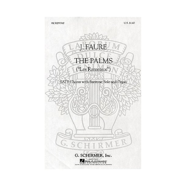 Jean-Baptiste Faure: Les Rameaux - Baritone/SATB