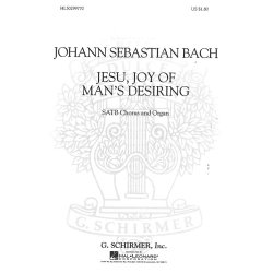 J.S. Bach: Jesu, Joy Of Man's Desiring (SATB)