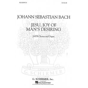 J.S. Bach: Jesu, Joy Of Man's Desiring (SATB)