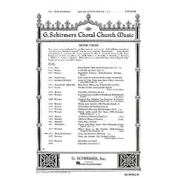 J.S. Bach: Jesu, Joy Of Man's Desiring (SATB)