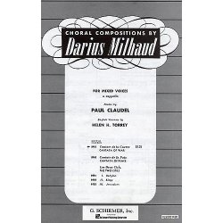 Darius Milhaud: Cantate De La Guerre Op.213