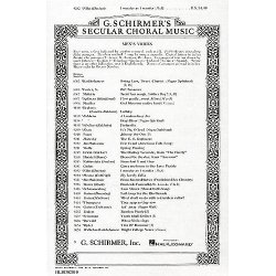 John Jacob Niles: I Wonder As I Wander (Medium Voice/TTBB)